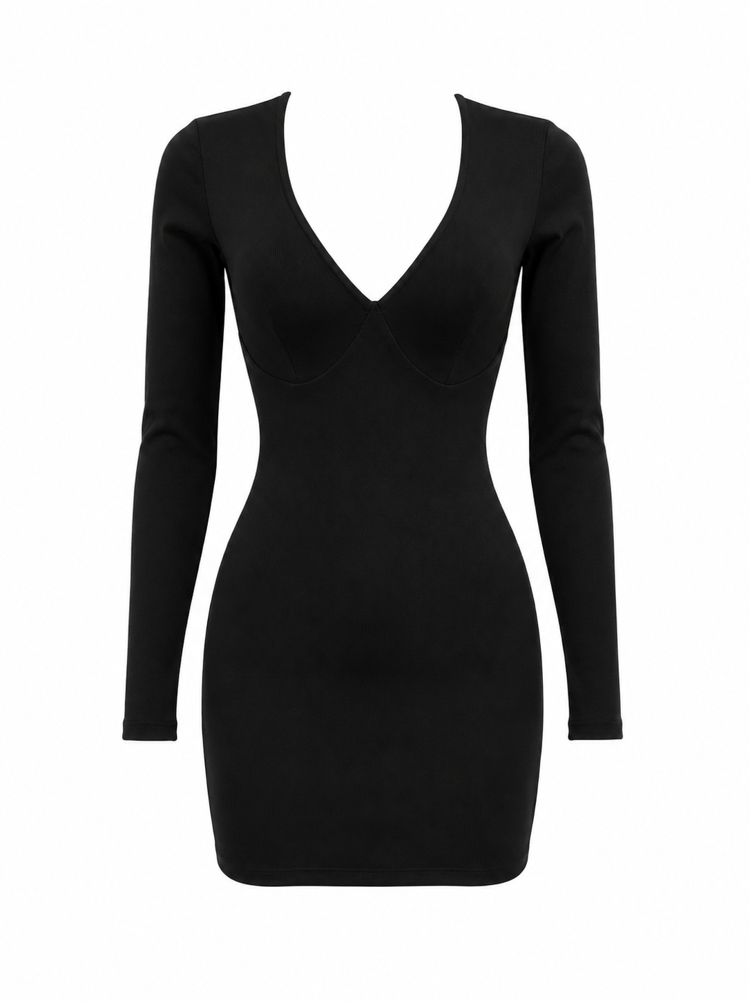 HOT & DELICIOUS WOMEN LUXE CONTOUR MINI DRESS
