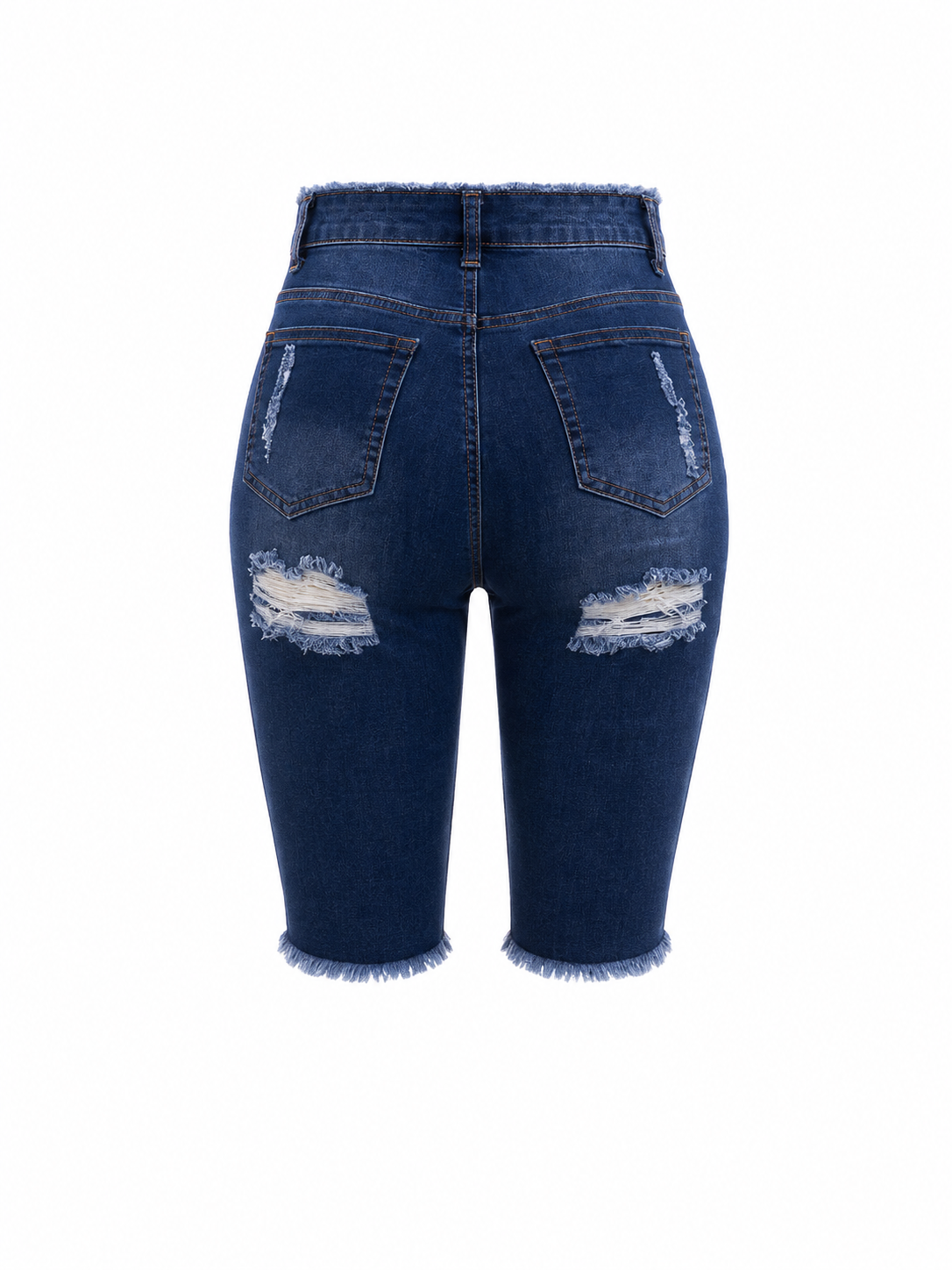 REDFOX WOMEN SUMMER STORM DISTRESSED BERMUDA SHORTS