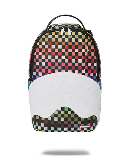 Backpacks Sprayground - Checked pattern backpack in black and grey