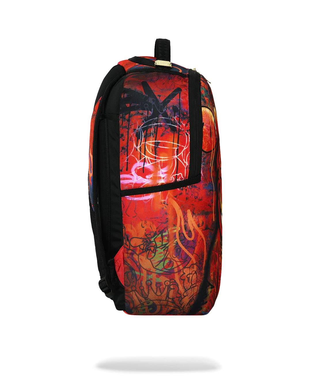 SPRAYGROUND DIABLO MURAL FIRE BACKPACK UNISEX OS MULTI ADJUSTABLE STRAP SPR332 (B8890)