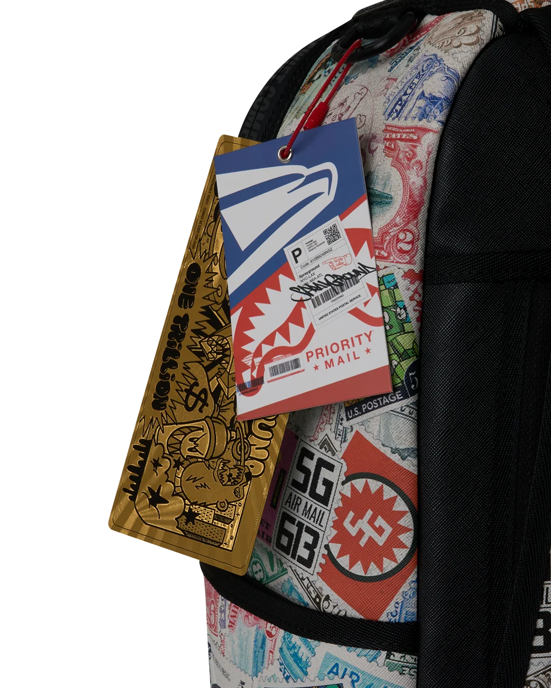 SPRAYGROUND USPS STAMP STAMPEDE DLXSV BACKPACK (B9295)