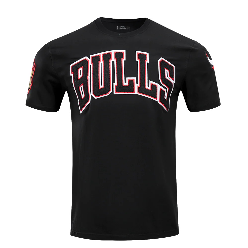 PRO STANDARD NBA CHICAGO BULLS CLASSIC CHENILLE MEN'S T-SHIRT