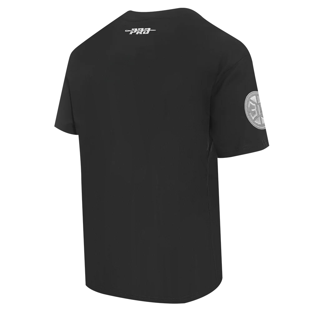 PRO STANDARD NBA DETROIT PISTONS REVERSE FRENCH TERRY MEN'S COTTON JERSEY DROP SHOULDER T-SHIRTS