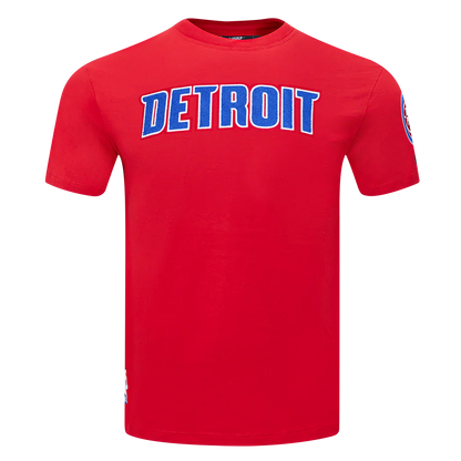 PRO STANDARD NBA DETROIT PISTONS CLASSIC CHENILLE MEN'S T-SHIRT
