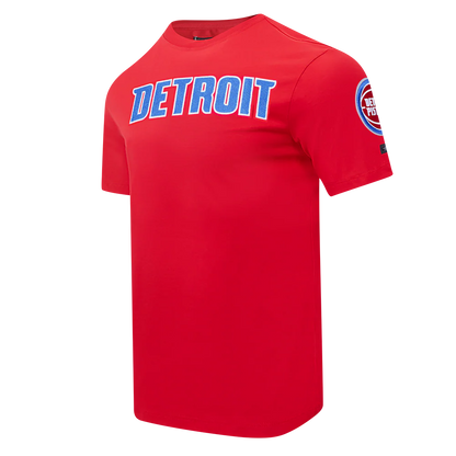 PRO STANDARD NBA DETROIT PISTONS CLASSIC CHENILLE MEN'S T-SHIRT