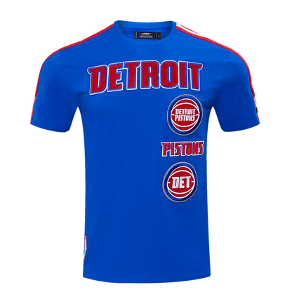 Pro Standard NBA DETROIT PISTONS RETRO CLASSIC MEN'S STRIPED T-SHIRTS