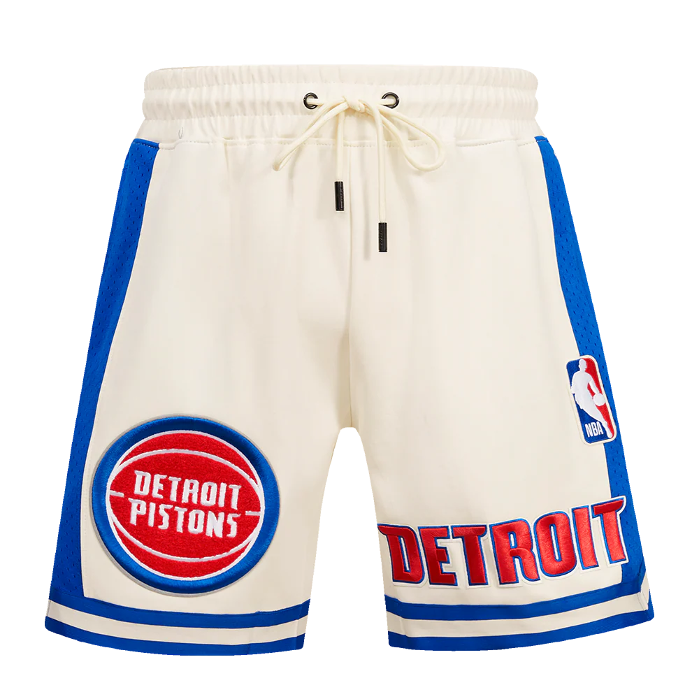 PRO STANDARD NBA DETROIT PISTONS RETRO CLASSIC MEN'S SHORTS