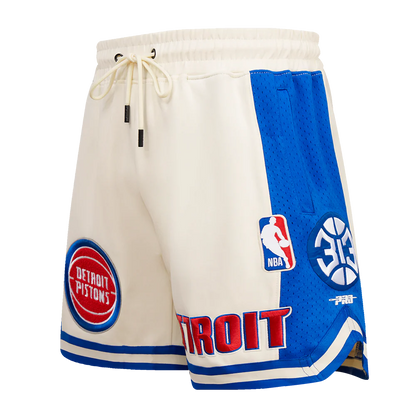 PRO STANDARD NBA DETROIT PISTONS RETRO CLASSIC MEN'S SHORTS