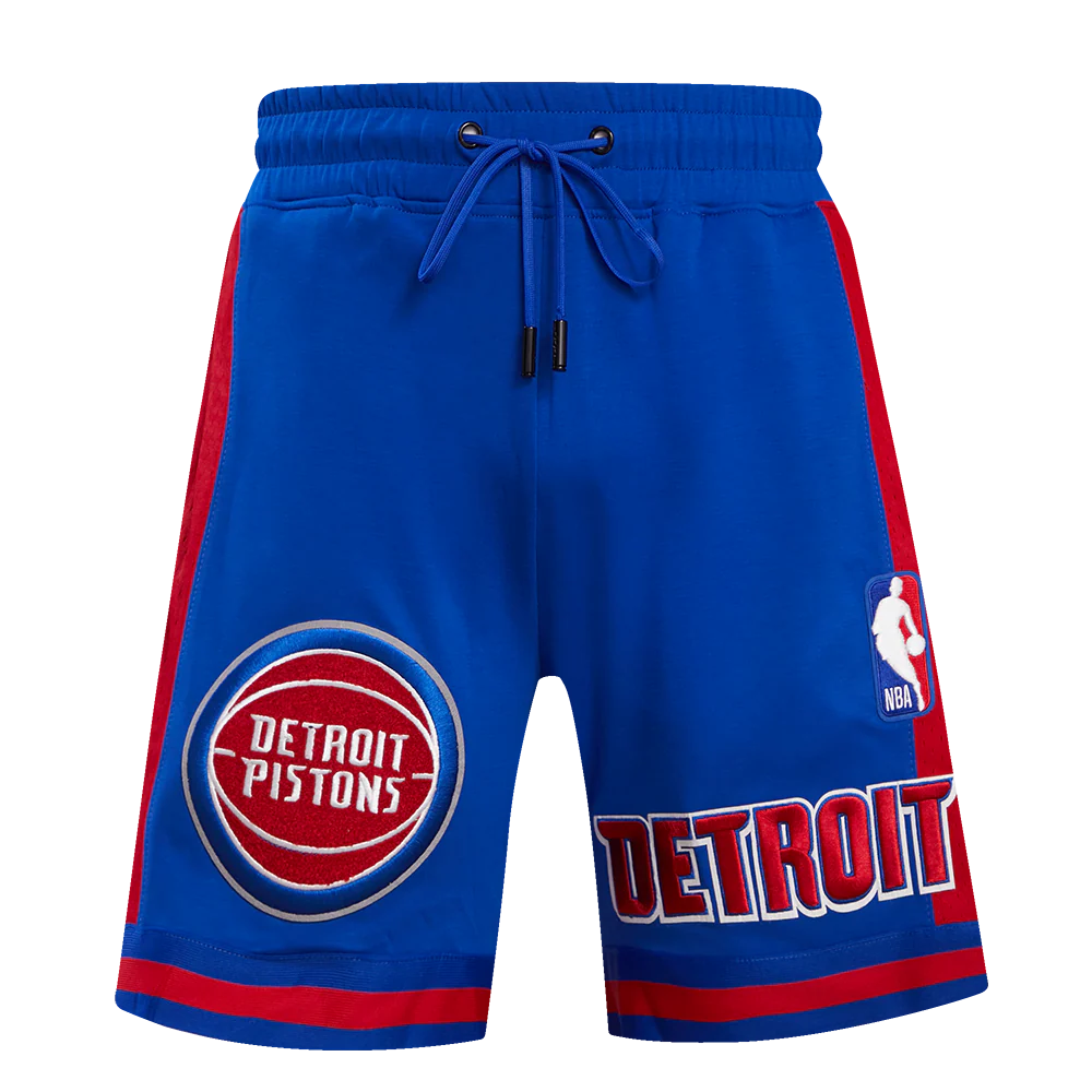 PRO STANDARD NBA DETROIT PISTONS RETRO CLASSIC MEN'S SHORTS