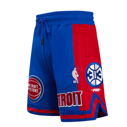 PRO STANDARD NBA DETROIT PISTONS RETRO CLASSIC MEN'S SHORTS