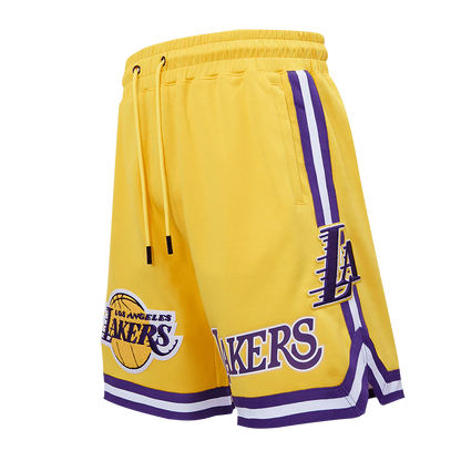 PRO STANDARD NBA LOS ANGELES LAKERS CLASSIC CHENILLE MEN'S SHORT