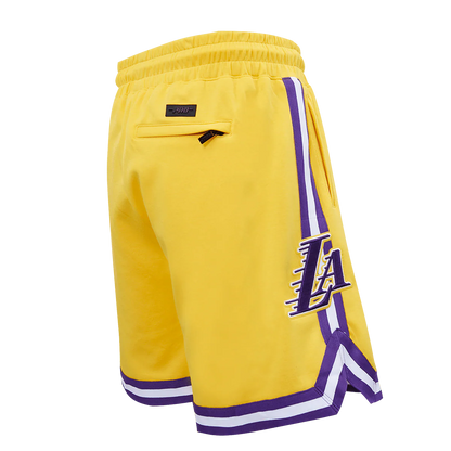 PRO STANDARD NBA LOS ANGELES LAKERS CLASSIC CHENILLE MEN'S SHORT