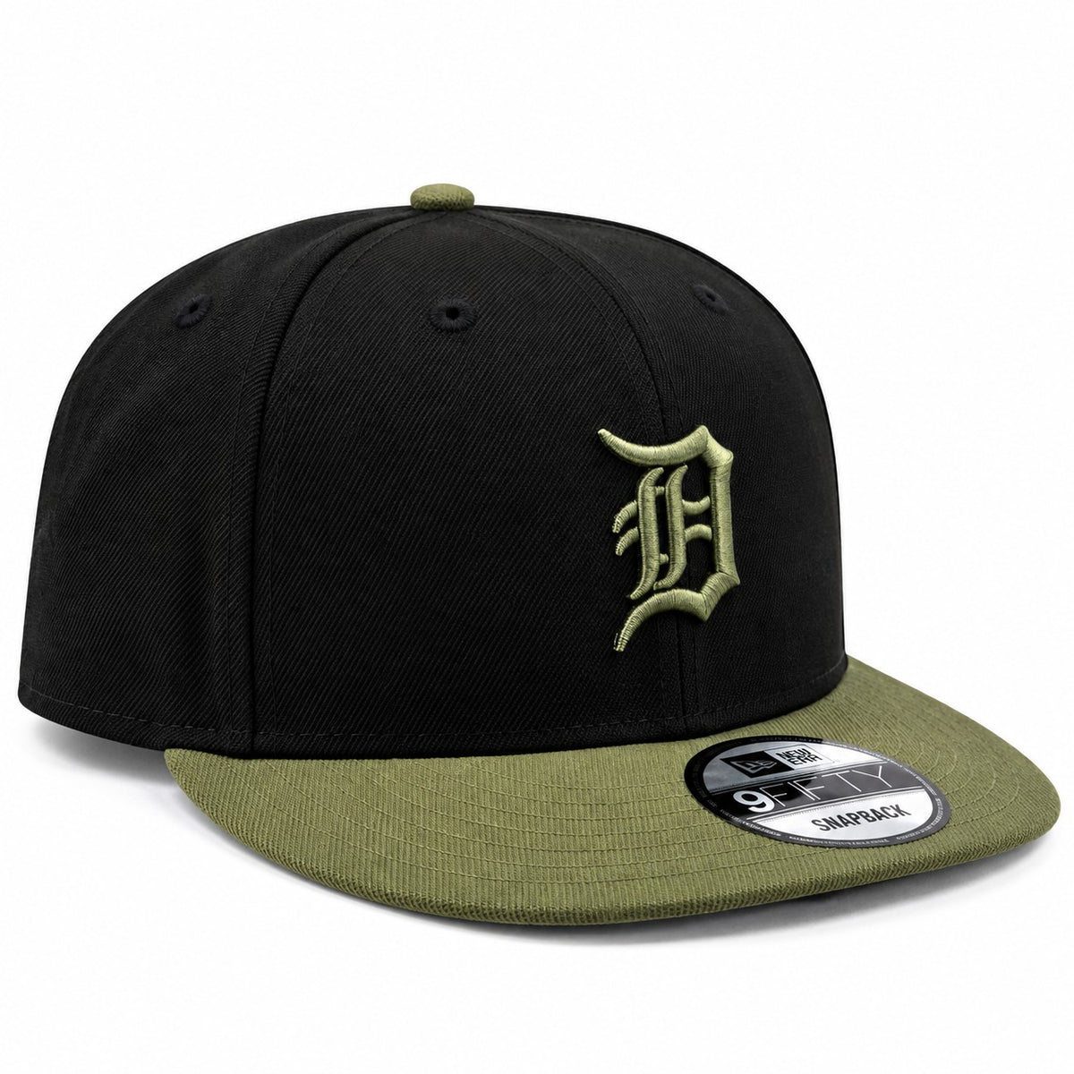 NEW ERA DETROIT TIGERS BLK/OLIVE 9FIFTY SNAPBACK CAP