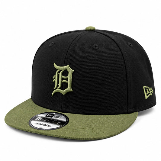 NEW ERA DETROIT TIGERS BLK/OLIVE 9FIFTY SNAPBACK CAP