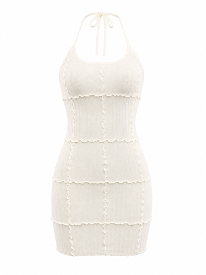 HOT & DELICIOUS WOMEN SWEET ESCAPE HALTER DRESS