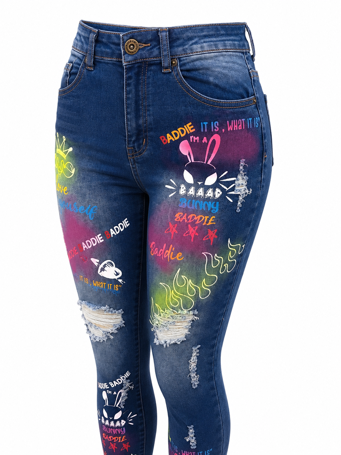 REDFOX WOMEN'S BADDIE SKINNY JEAN