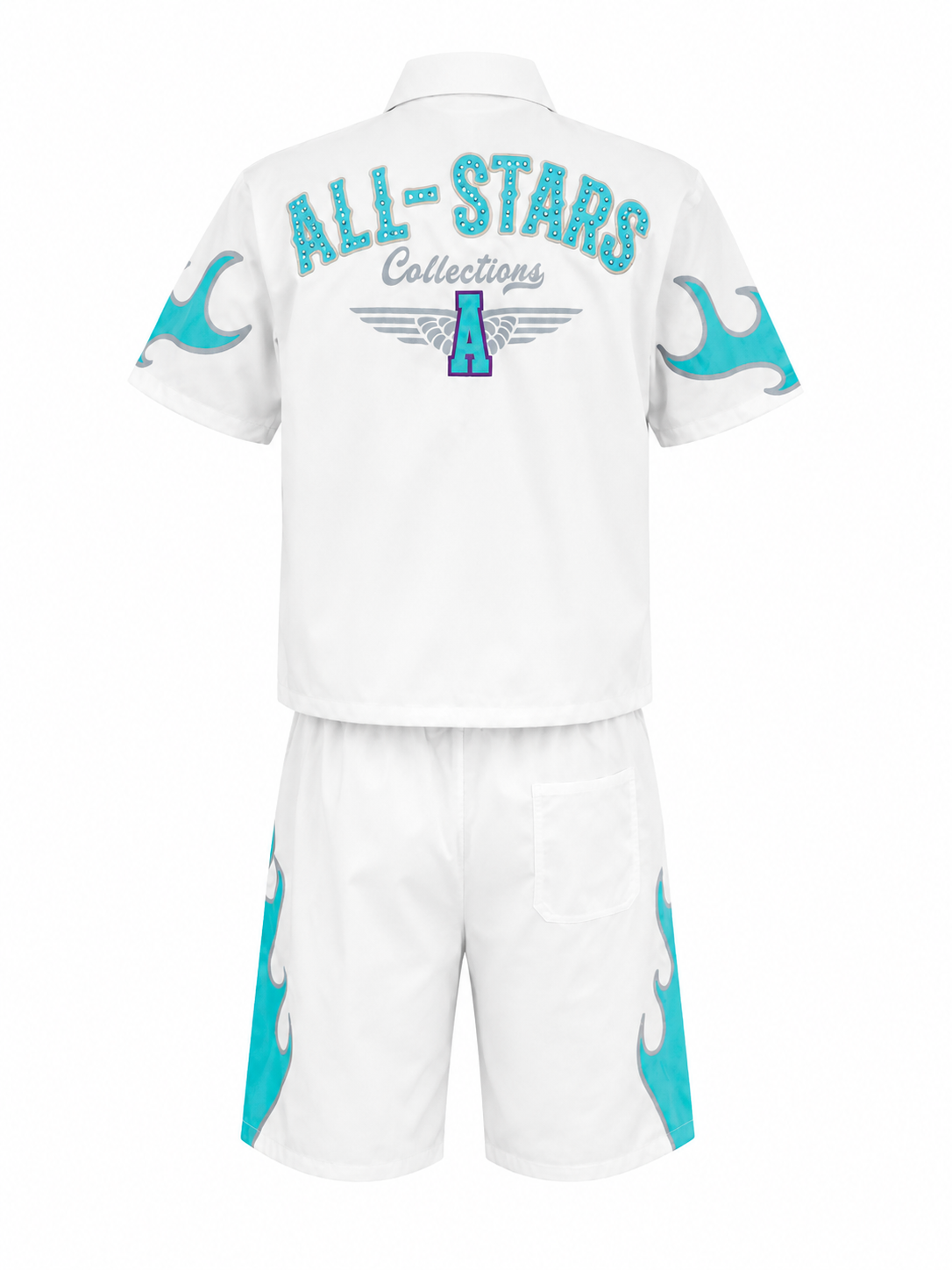 COPPER RIVET MEN'S ALL STAR BUTTON DOWN & SHORT SET
