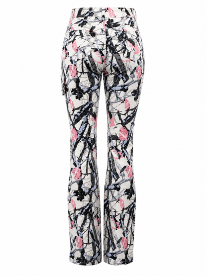 REDFOX TWILL HUNTER WOMEN STACKED JEANS W/RHINESTONES