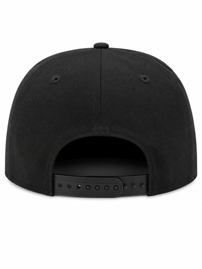 NEW ERA DETROIT LIONS TRIPLE BLACK 9FIFTY SNAPBACK CAP