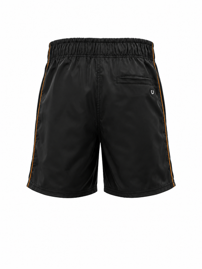 TRUE RELIGION MEN'S MESH BLOCK SATIN SHORT (110352)