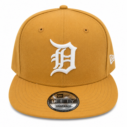 NEW ERA DETROIT TIGERS PANAMA TAN 9FIFTY SNAPBACK CAP
