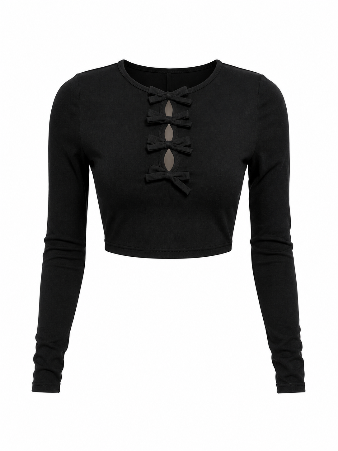 HOT & DELICIOUS WOMEN FLIRT BOW CROP TOP