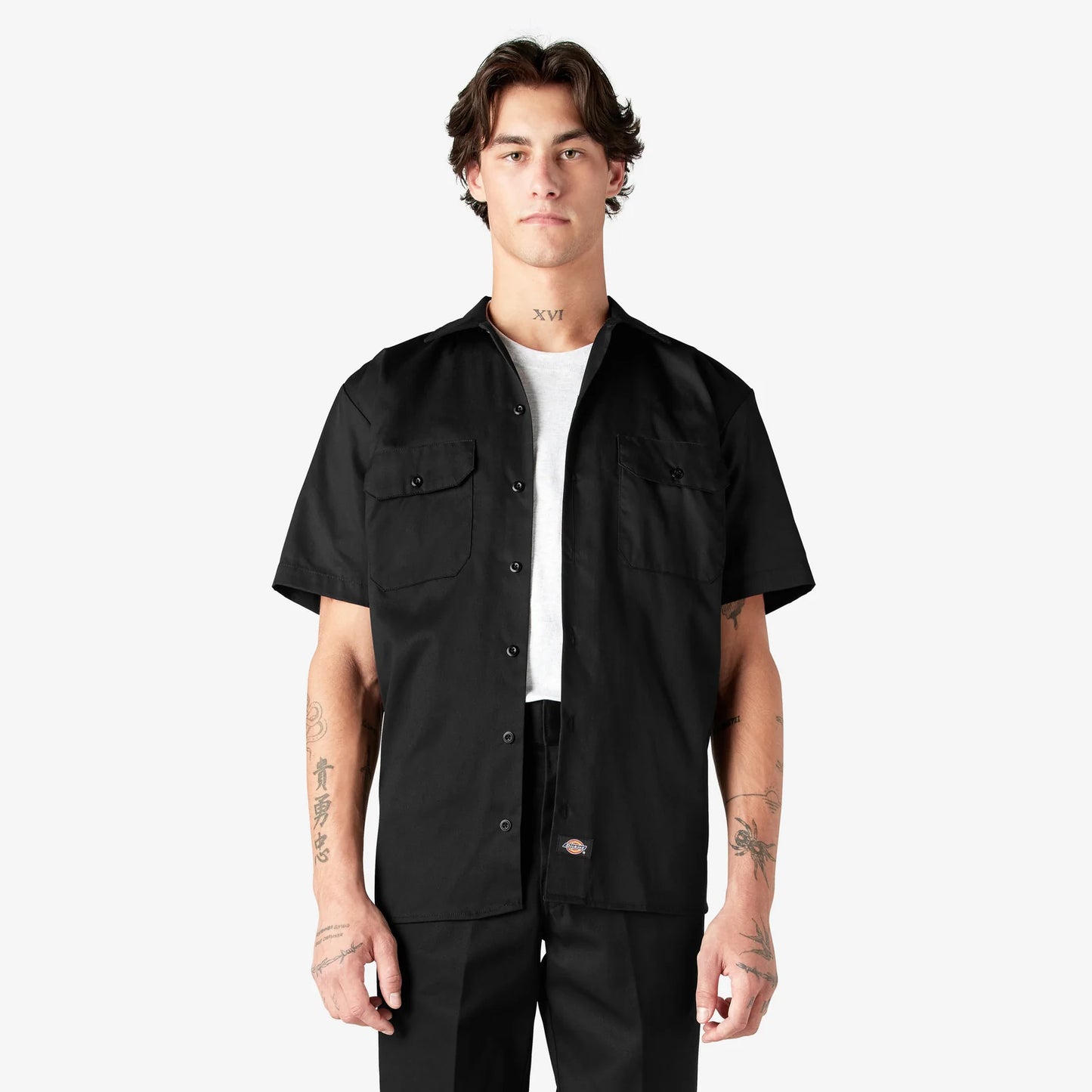 DICKIES B&T TWILL SS WORK SHIRT ORIGINAL (D1574)