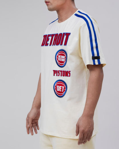 Pro Standard - Detroit Pistons Retro Classic Sj Striped Tee