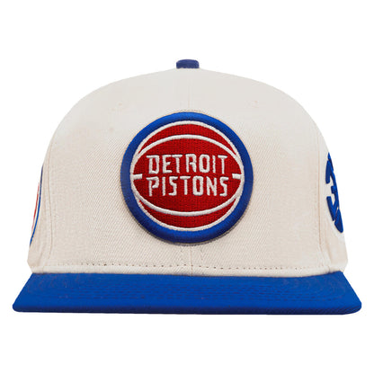 Pro Standard - Detroit Pistons Retro Classic Primary Logo Wool Snapback Hat