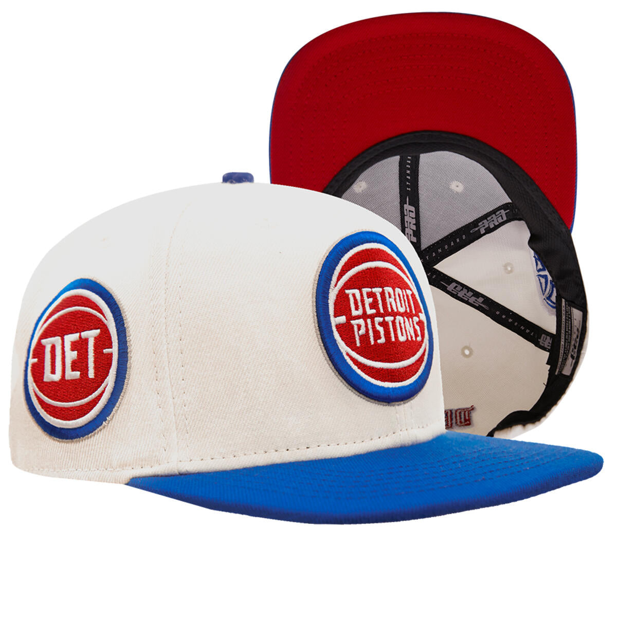 Pro Standard - Detroit Pistons Retro Classic Primary Logo Wool Snapback Hat