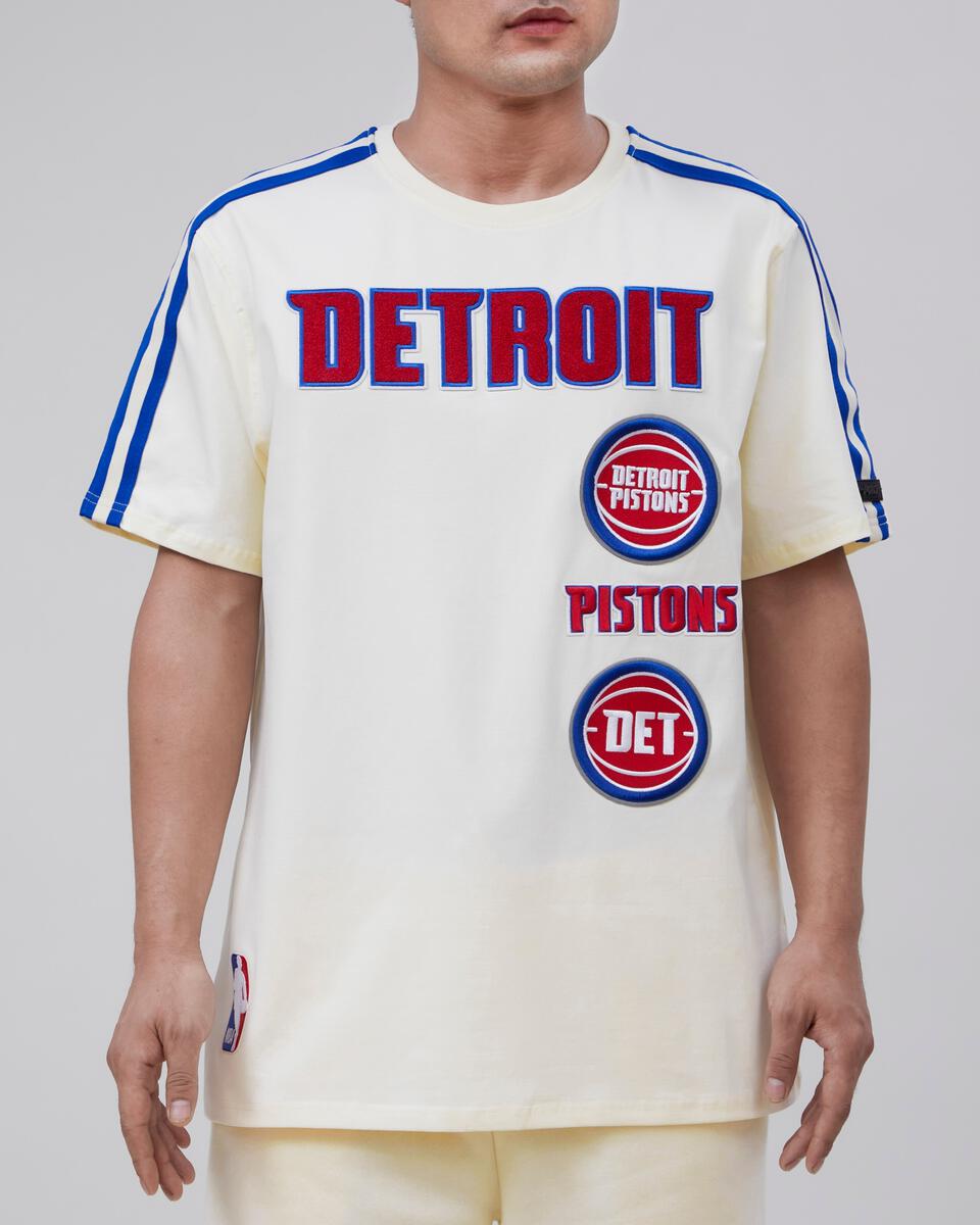 Pro Standard - Detroit Pistons Retro Classic Sj Striped Tee