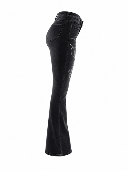 REDFOX WOMEN STACKED W/ALWAYS IN RHINESTONES