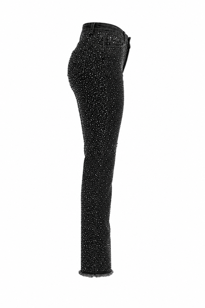 HOT & DELICIOUS WOMEN STARLIGHT RHINESTONE JEAN