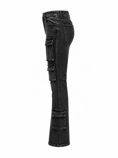AMERICAN BAZI 8PKT STACKED CARGO JEAN