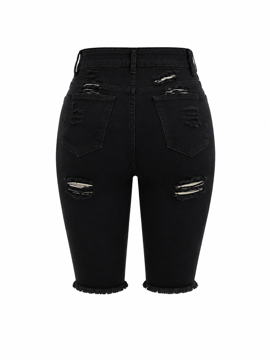 REDFOX WOMEN SUMMER BERMUDA DENIM SHORTS
