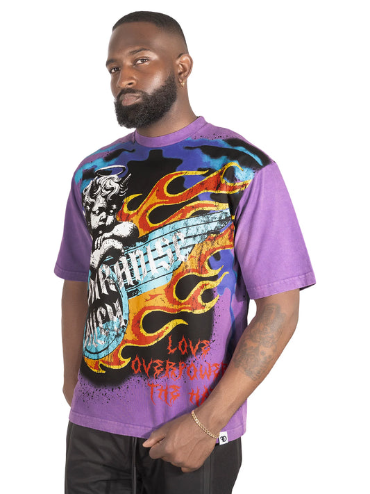 Frost - F169 Fake Love Tee - Purple