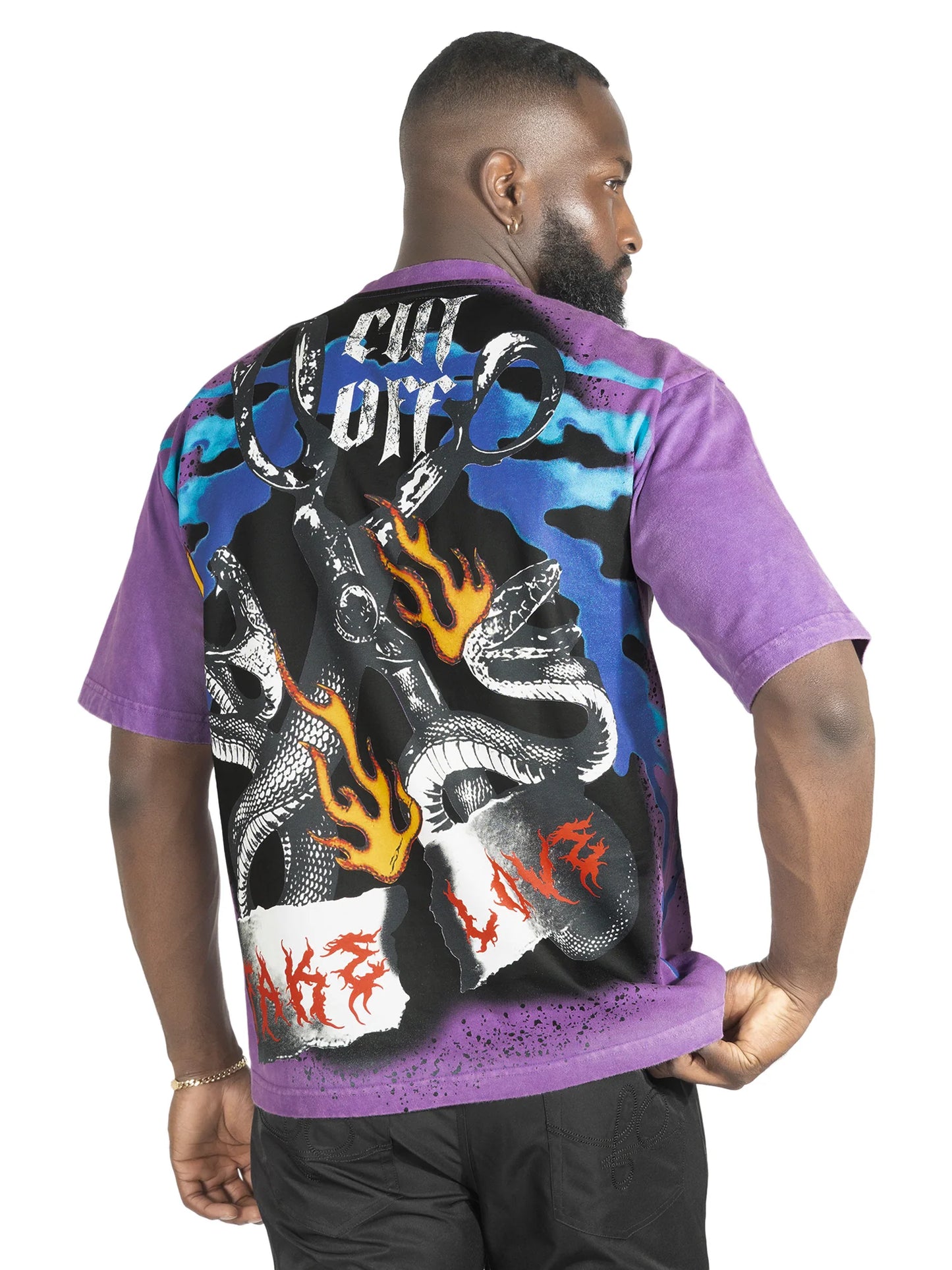 Frost - F169 Fake Love Tee - Purple