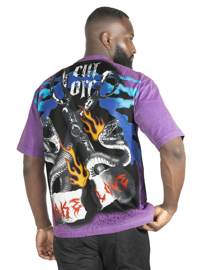 Frost - F169 Fake Love Tee - Purple