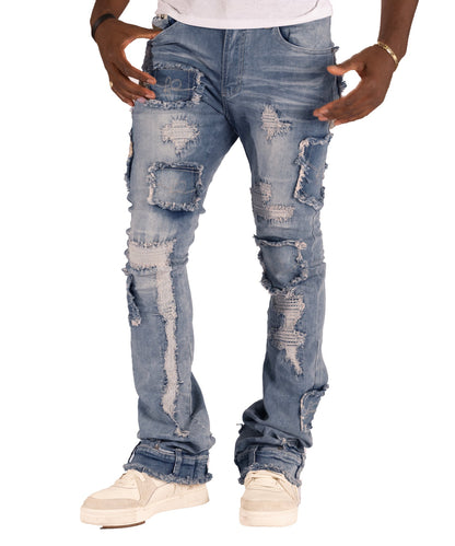 Frost F1721 Rackade Stacked Jeans - Dirt