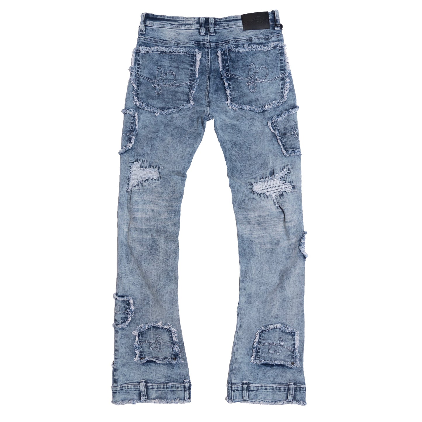 Frost F1721 Rackade Stacked Jeans - Light Wash