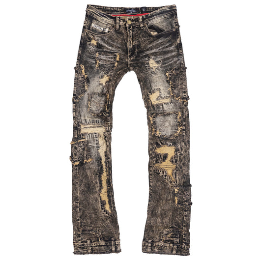 F1721 FROST RACKADE STACK JEANS