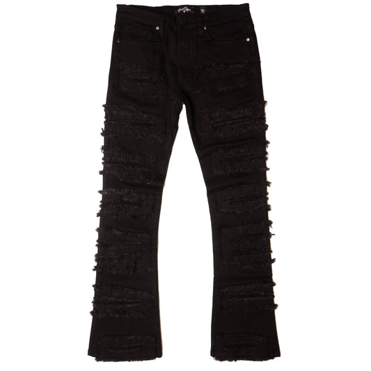 Frost F1732 Cashay Stacked Jeans - Black