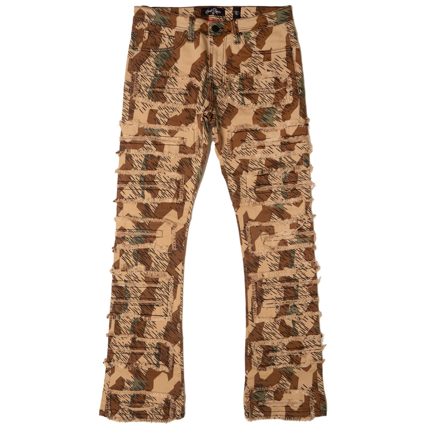 Frost F1732 Cashay Stacked Jeans - Camo