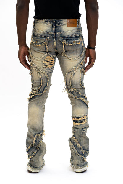 Frost - Tascotto Stacked Jeans(F1767) - Vintage