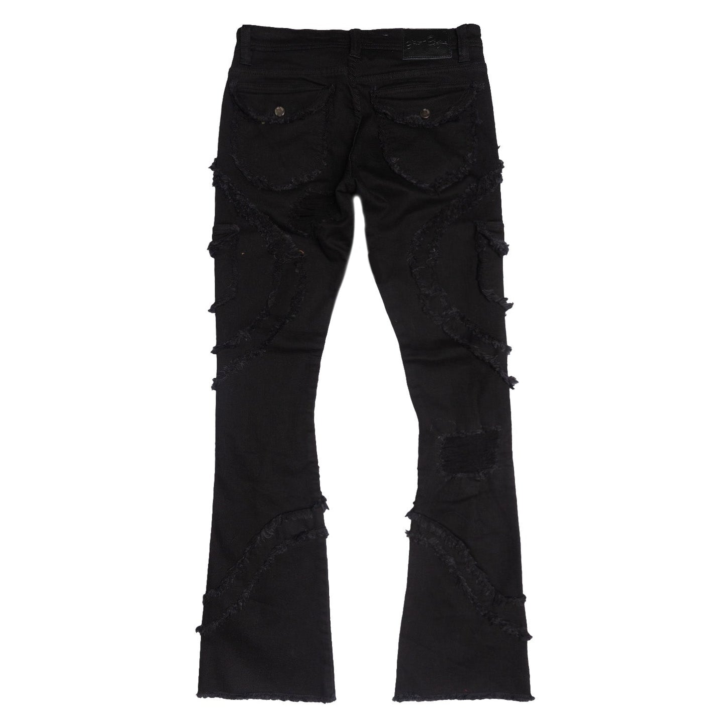 Frost - Tascotto Stacked Jeans(F1767) - Black
