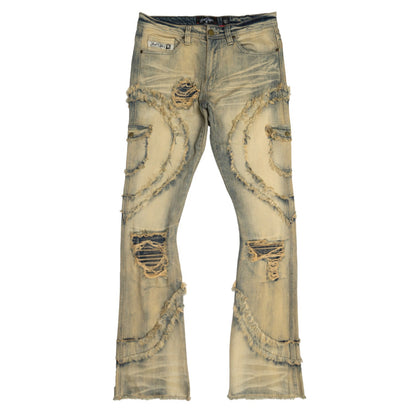 Frost - Tascotto Stacked Jeans(F1767) - Dirt