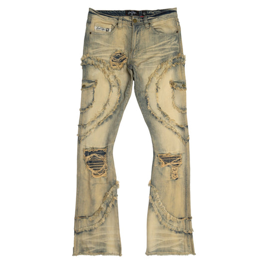 Frost - Tascotto Stacked Jeans(F1767) - Dirt