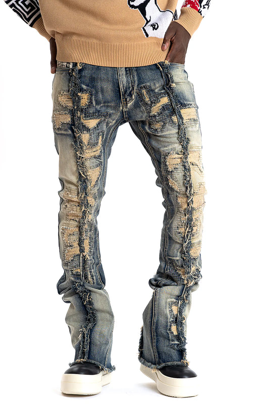 F1774 FROST CASHAY STACK JEANS