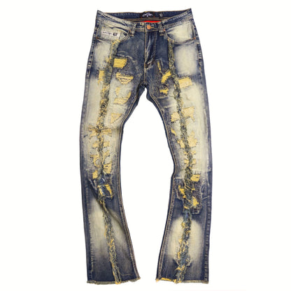 F1774 FROST CASHAY STACK JEANS