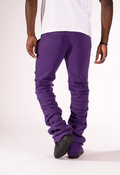 Frost F6220 Malik Stacked Sweatpants - Purple